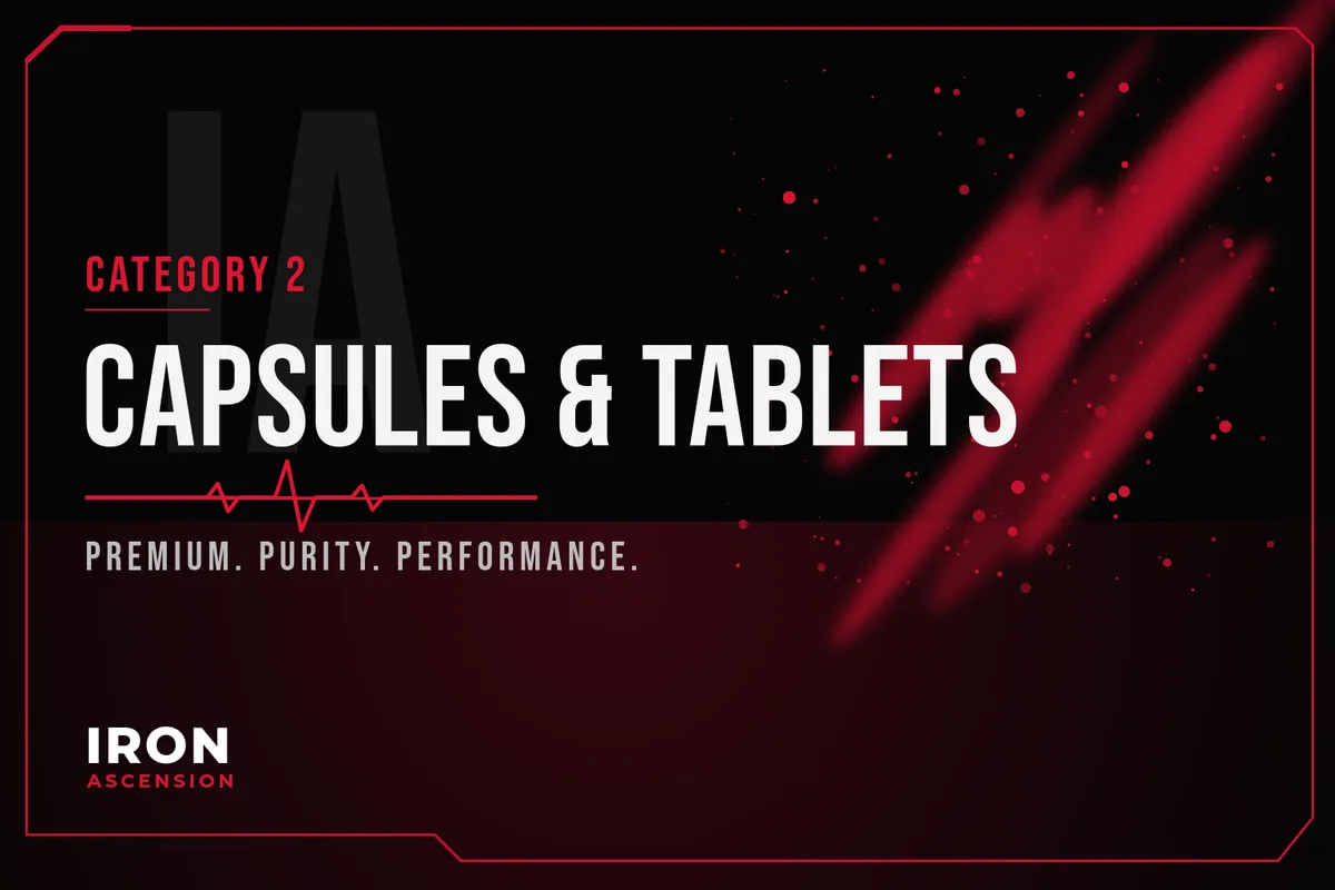Capsules & Tablets – Iron Ascension